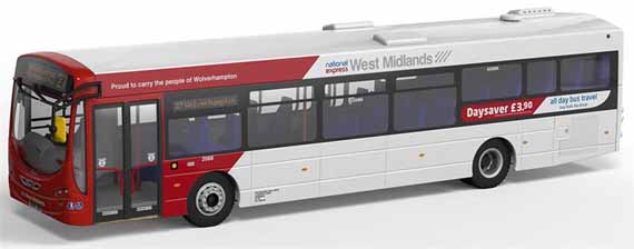 National Express West Midlands Volvo B7RLE Wright Eclipse